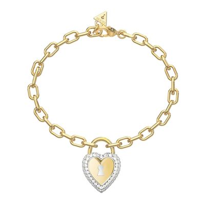 Guess Schmuck Damen-Armband G Pave Goldfarben JUBB06061JWYGS