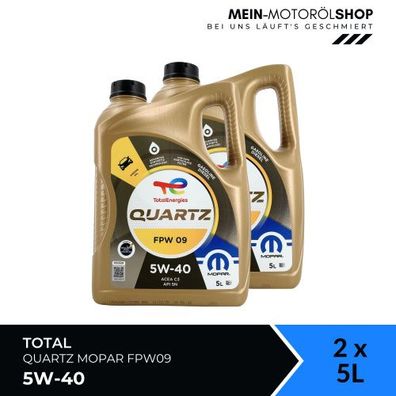 Total Quartz Mopar FPW09 5W-40 2x5 Liter