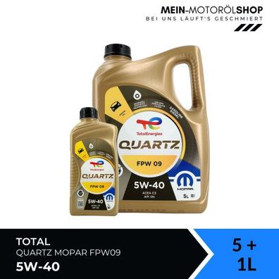 Total Quartz Mopar FPW09 5W-40 5 + 1 Liter