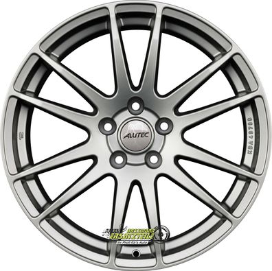 4x Alutec Monstr carbon-grey 8.5x18 ET40 - LK5/112 ML70.1 Felge Alu