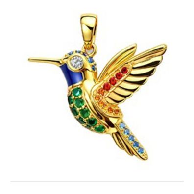 Anhänger - Silber gold - Nani Kolibri