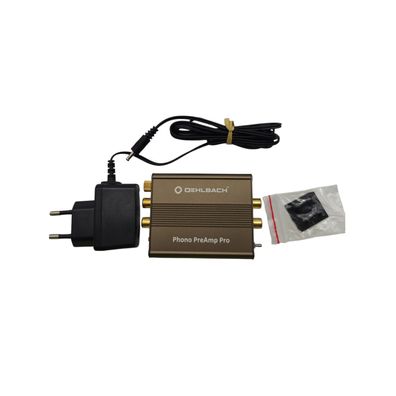 Oehlbach Phono PreAmp Pro Vorstufe MM MC Plattenspieler