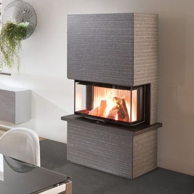 Osorno Panorama Gabbro Nero Ferrera Kaminofen 8kW