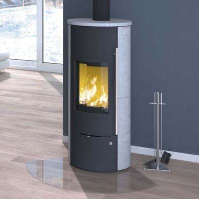 Tolima Aqua Serpentin Stein Wasser-Kaminofen 2 + 6kW