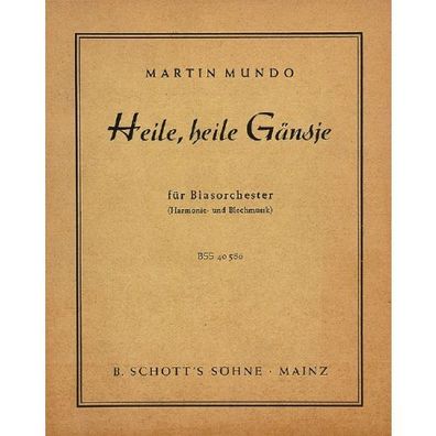Heile, heile Gänsje 9790001110570