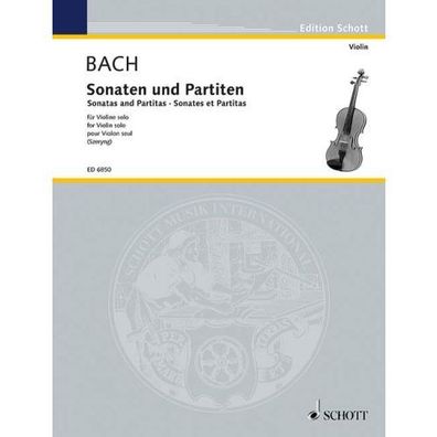 Sonaten und Partiten Bach Violine Noten