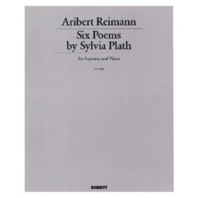 Six Poems Reimann Sopran und Klavier Noten