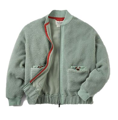 Passenger Women Fleecejacke Lucia Recycled Sherpa pistachio