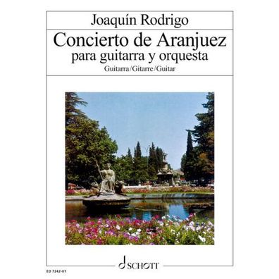 Concierto de Aranjuez Rodrigo Gitarre Noten