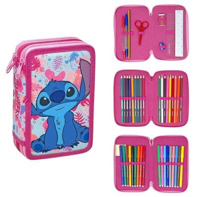 Disney Gefüllte Federtasche Lilo & Stitch für Kinder Mehrfarbig