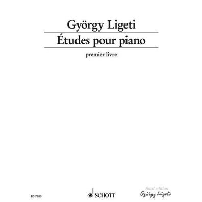 tudes pour Piano Vol. 1 Ligeti Klavier Noten