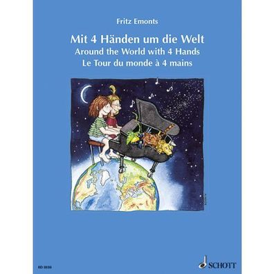 Mit 4 Händen um die Welt Emonts Klavier 4-händig Noten