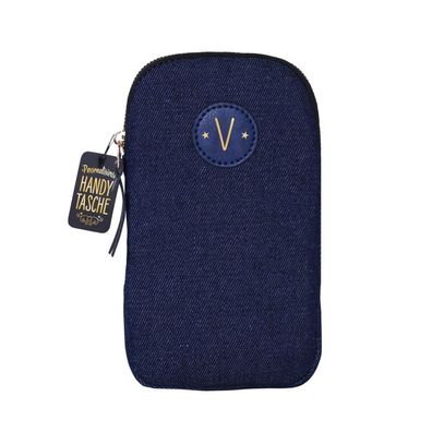 Handytaschen mit Kordel zum Umhaengen Umhaengetasche mit Reissverschluss -Handytasche