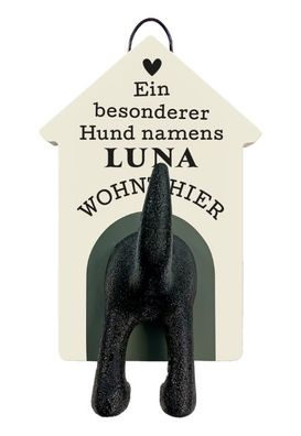 History & Heraldry Personalisierte Leinenhalter fuer Hunde als Leinenparkplatz, fuer