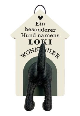 History & Heraldry Personalisierte Leinenhalter fuer Hunde als Leinenparkplatz, fuer