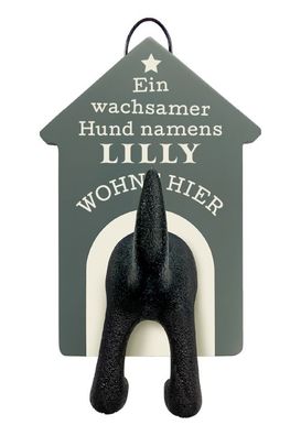 History & Heraldry Personalisierte Leinenhalter fuer Hunde als Leinenparkplatz, fuer