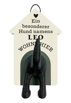 History & Heraldry Personalisierte Leinenhalter fuer Hunde als Leinenparkplatz, fuer
