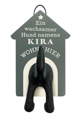 History & Heraldry Personalisierte Leinenhalter fuer Hunde als Leinenparkplatz, fuer