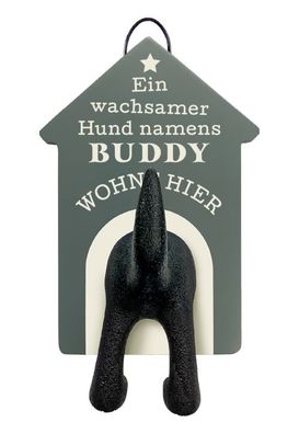 History & Heraldry Personalisierte Leinenhalter fuer Hunde als Leinenparkplatz, fuer