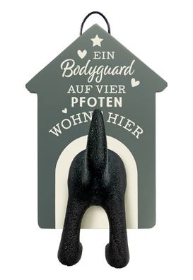 History & Heraldry Personalisierte Leinenhalter fuer Hunde als Leinenparkplatz, fuer