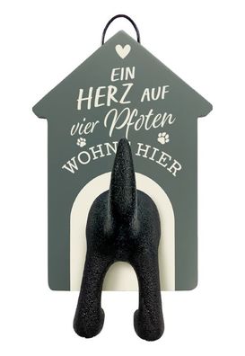History & Heraldry Personalisierte Leinenhalter fuer Hunde als Leinenparkplatz, fuer
