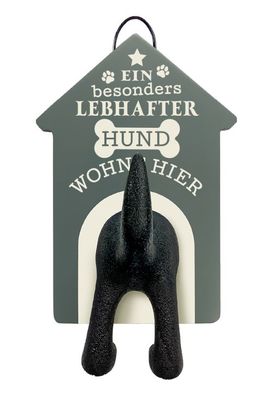 History & Heraldry Personalisierte Leinenhalter fuer Hunde als Leinenparkplatz, fuer