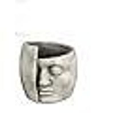 Bollweg Pflanzgefaess Pflanzgefaess Vintage17x15cm Pflanztopf Blumentopf als Gesicht