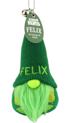 H&H Gluecksbringer Maskottchen-Ich bring Dir Glueck-Glueckswichtel Felix