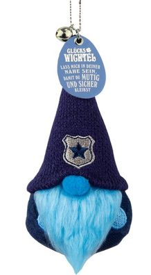 H&H Gluecksbringer Maskottchen-Ich bring Dir Glueck-Glueckswichtel Polizei