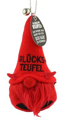 H&H Gluecksbringer Maskottchen-Ich bring Dir Glueck-Glueckswichtel Gluecksteufel
