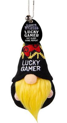 H&H Gluecksbringer Maskottchen-Ich bring Dir Glueck-Glueckswichtel Gamer
