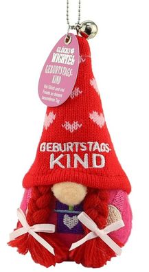 H&H Gluecksbringer Maskottchen-Ich bring Dir Glueck-Glueckswichtel Geburtstagskind w