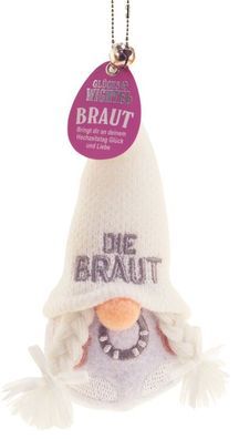 H&H Gluecksbringer Maskottchen-Ich bring Dir Glueck-Glueckswichtel Braut