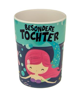 Bunter personalisierter Namens Kinderbecher Tochter