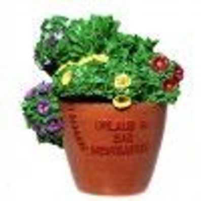 k/A Spardose Blumentopf Urlaub in Bad Meingarten Sparschwein Geschenke Ferien