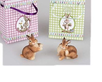 Hase in Tuete 1 Osterhasenfigur aun 1 Modell sortiert