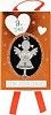 1 Stueck - Dein Kleiner Schutzengel Anhaenger fuer den 09. Dezember