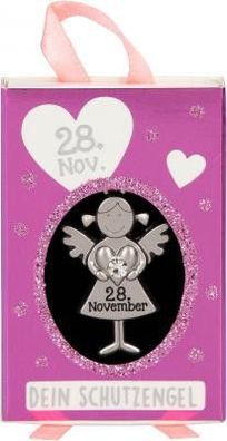 1 Stueck - Dein Kleiner Schutzengel Anhaenger fuer den 28. November