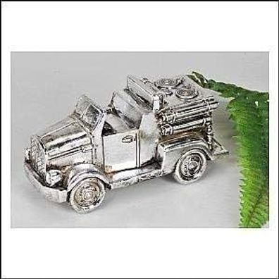 Feuerwehrauto antik-silberner