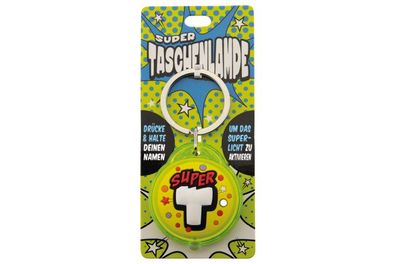 Super Taschenlampe mit Buchstabe: T