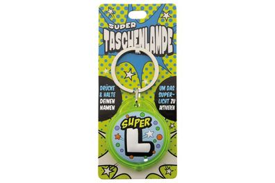 Super Taschenlampe mit Buchstabe: L