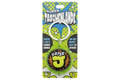 Super Taschenlampe mit Buchstabe: J