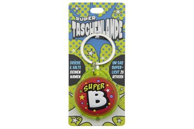 Super Taschenlampe mit Buchstabe: B