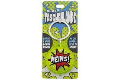 Super Taschenlampe mit Titel: Meins!