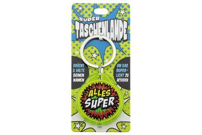 Super Taschenlampe mit Titel: Alles Super