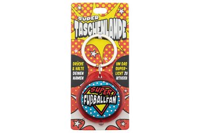 Super Taschenlampe mit Titel: Fussballfan