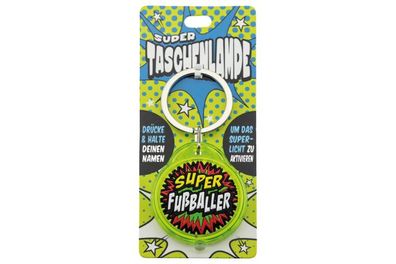 Super Taschenlampe mit Titel: Super Fussballer