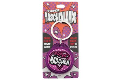 Super Taschenlampe mit Titel: Super Maedchen