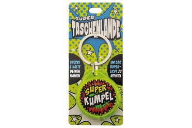 Super Taschenlampe mit Titel: Super Kumpel