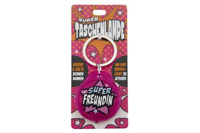 Super Taschenlampe mit Titel: Super Freundin